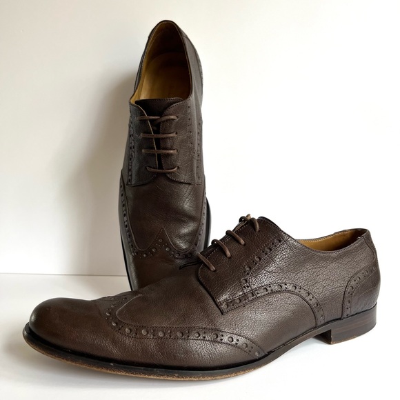 Billy Reid | Shoes | Billy Reid Brown Leather Wingtips Dress  display picture 1